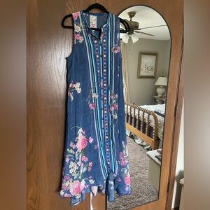 Johnny Was Willova Kirra Maxi Dress size M
